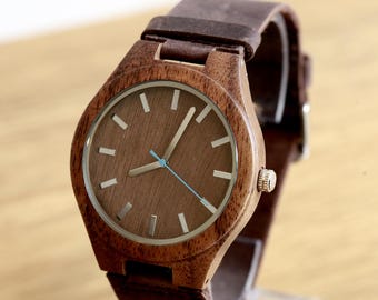 Personalized Wood Watch,Personalized Wooden Watch, Personalized Watch, Engraved Watch, Engraved Wood Watch, Mens Wood Watch, Gifts for Him,