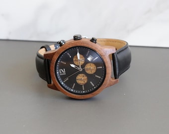 Personalized Wood Watch,Personalized Wooden Watch, Personalized Watch, Engraved Watch, Engraved Wood Watch, Mens Wood Watch, Gifts for Him,