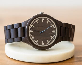 Personalized Wood Watch,Personalized Wooden Watch, Personalized Watch, Engraved Watch, Engraved Wood Watch, Mens Wood Watch, Gifts for Him,