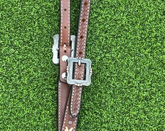 One-Ear Rohleder Akzent Headstall mit Punkten