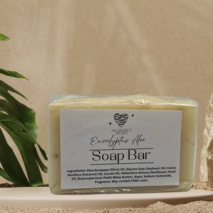 Soap Bar (Eucalyptus and Aloe)