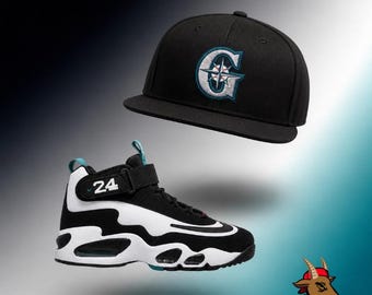 Black Geattle Snapback Hat For Griffey Max 1 READ DESCRIPTION!!!