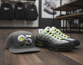 Dark Grey 95 Snapback Hat For Air Max
