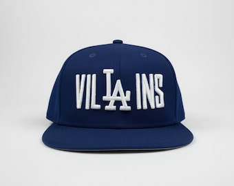 Royal Blue Villains Snapback Hat