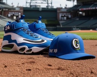 Royal Blue G Snapback Hat For Air Griffey Max 1
