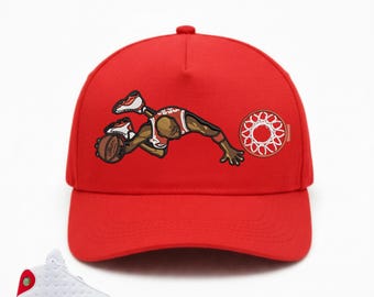 Red His Airness Snapback Hat To Match True Red 13