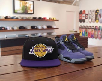 Welcome To The Lake Show Snapback Hat For Jordan 4