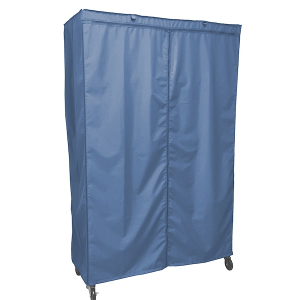 Covered Living - Storage Shelving Unit Cover in Dusty Blue, Multiple Sizes Available