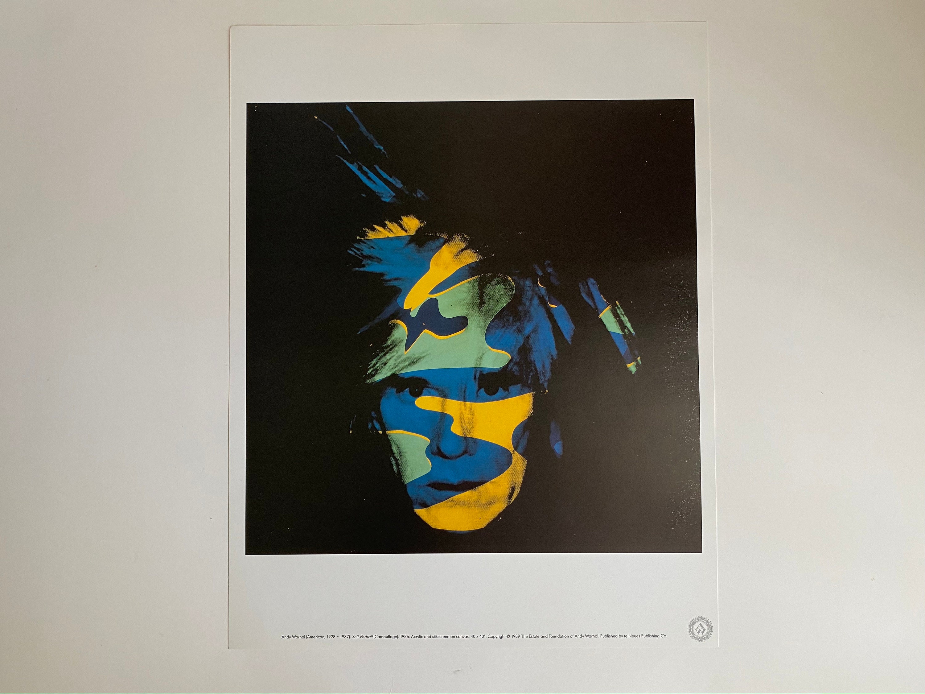 アンディ ウォホールFamiliar Faces ショップ 5枚セット 3フレーム付き