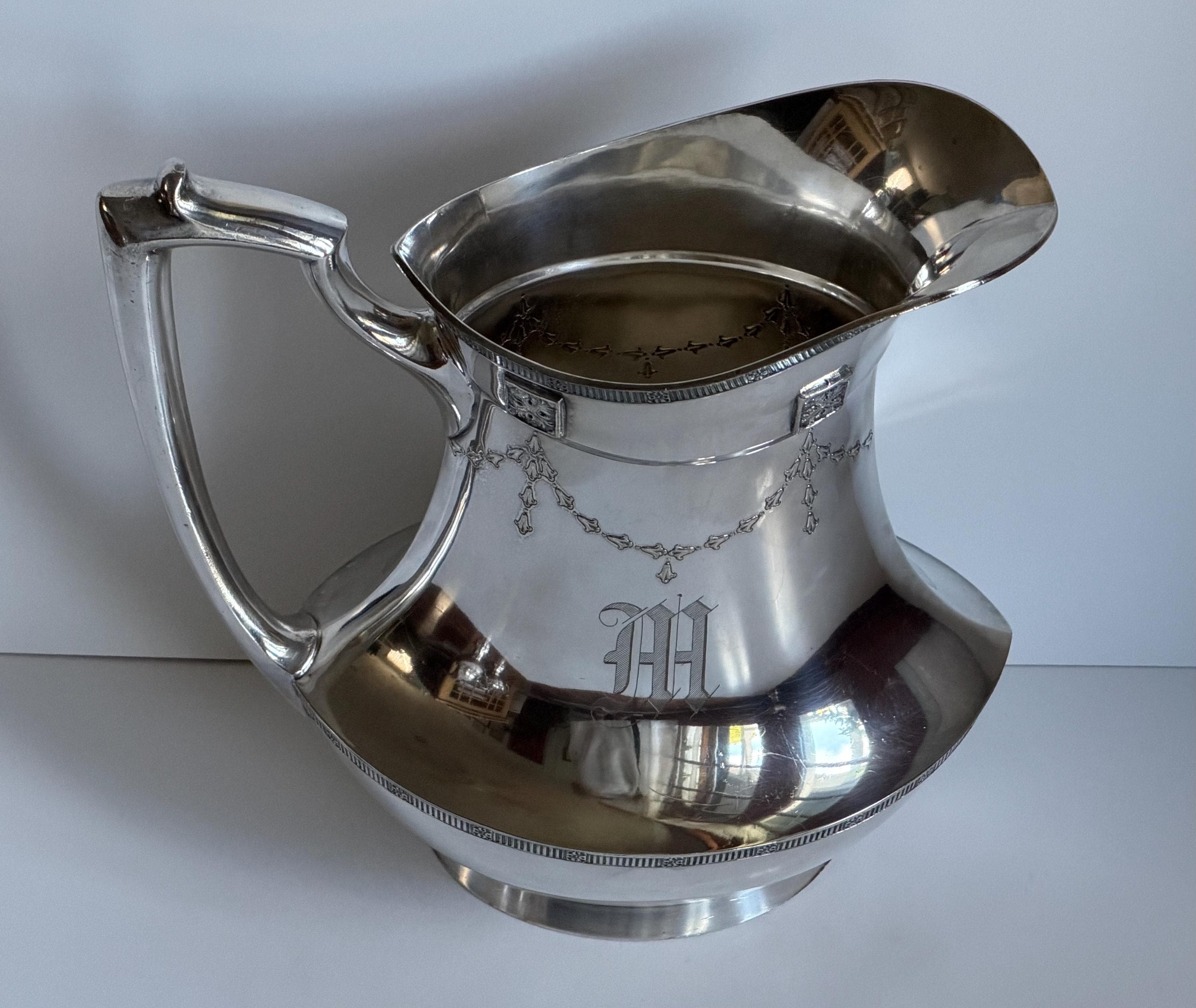 Wallace Silversmith ピッチャー シルバー プレート Wallace Pitcher - Etsy