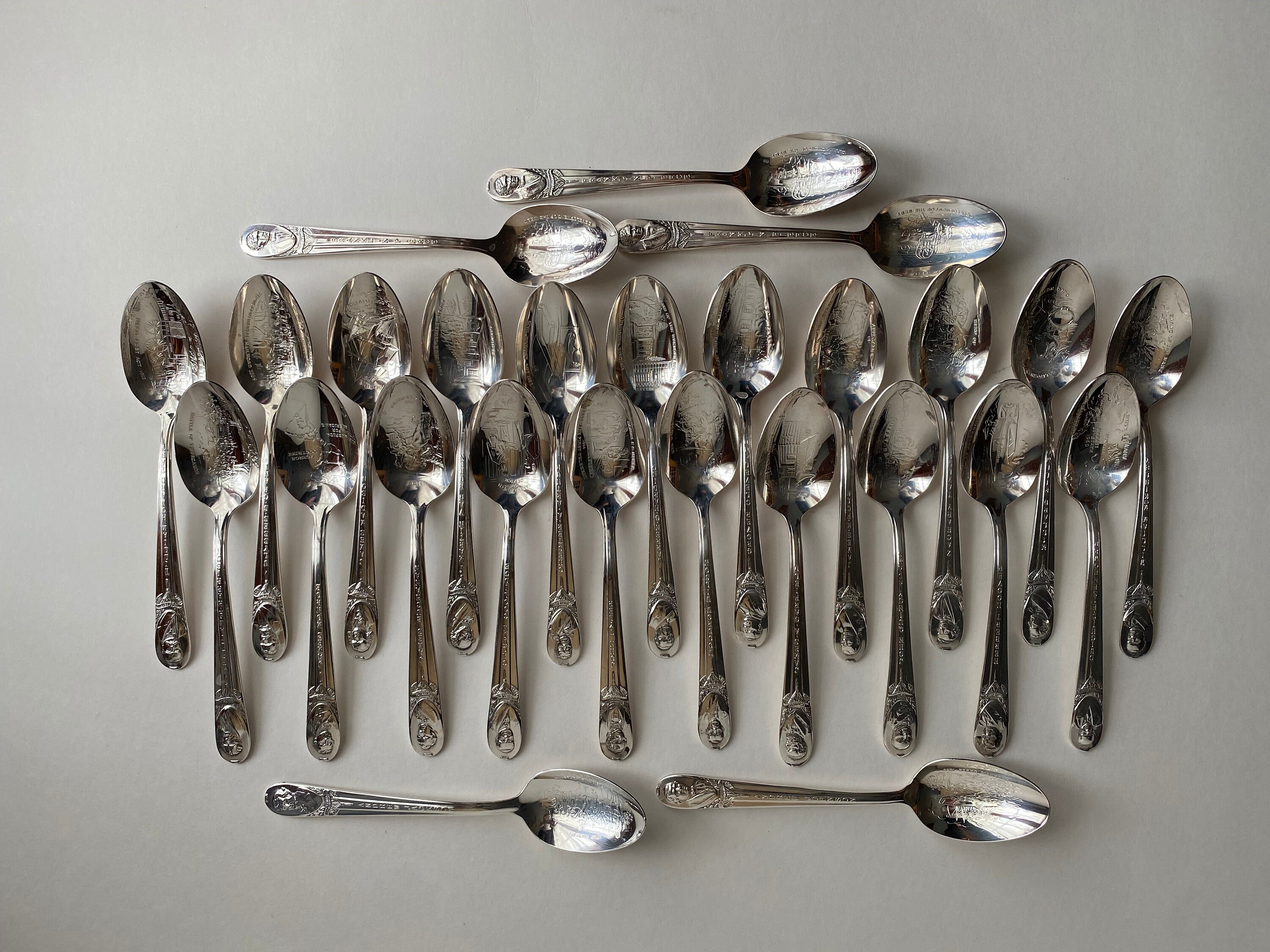 Silver Presidential Spoon - Etsy
