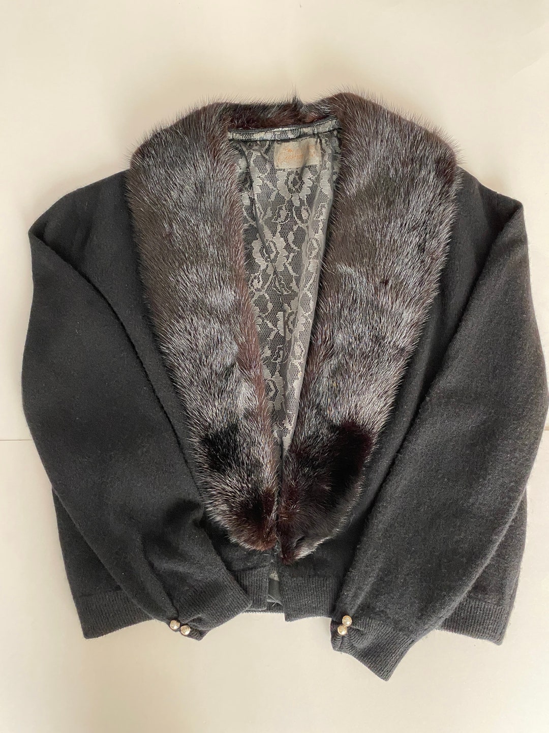 PORTIA™ - Vintage Button Down Collar Long Sleeve Oversized Cardigan