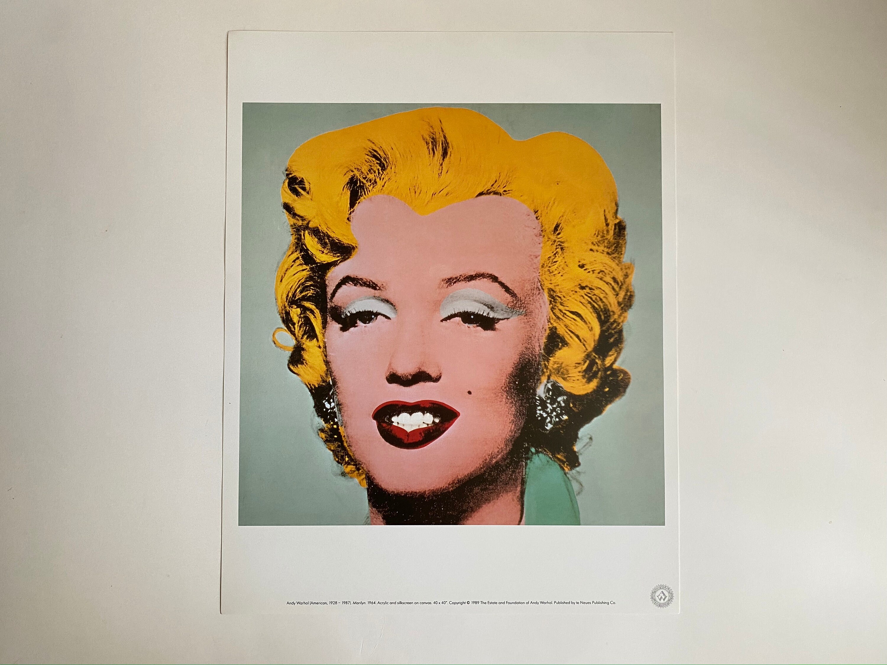 アンディ ウォホールFamiliar Faces ショップ 5枚セット 3フレーム付き