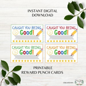 Cartes de récompenses à imprimer pour étudiants Cartes de récompenses à imprimer pour la classe Cartes de récompenses à télécharger PNG PDF