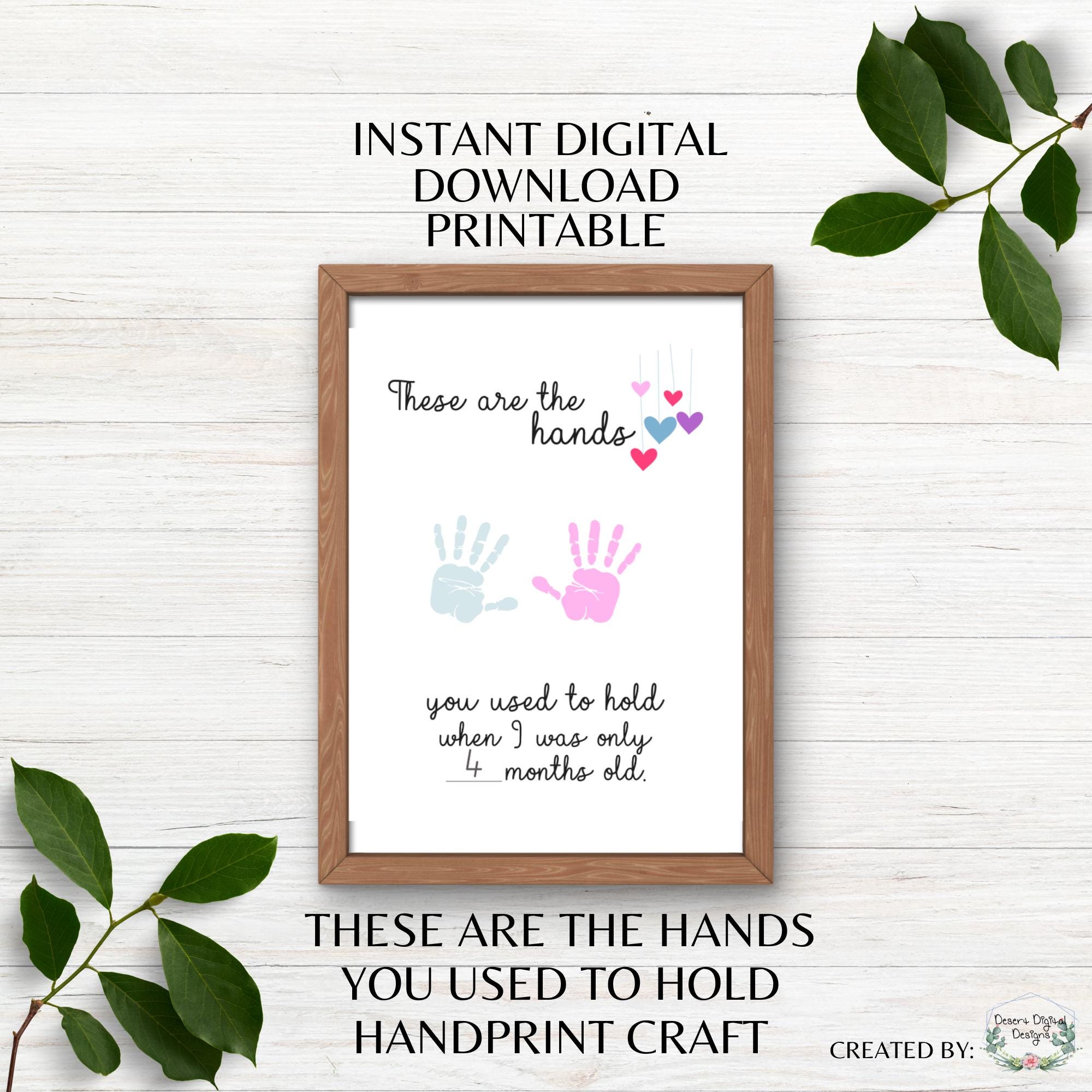 These Are the Hands You Used to Hold When I Was Only Blank Years Old