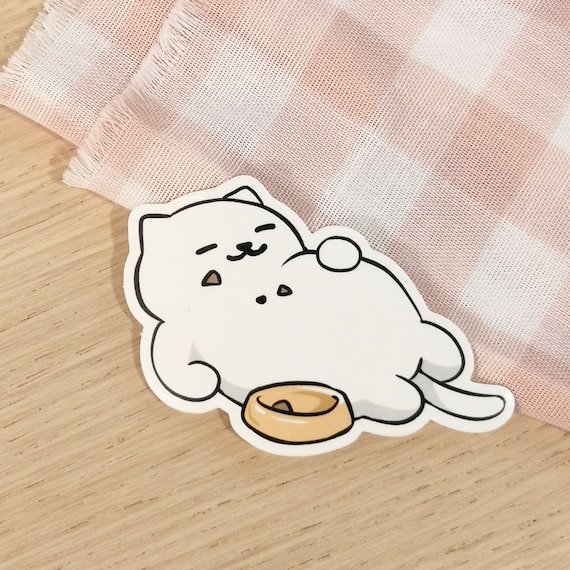 neko atsume tubbs sticker