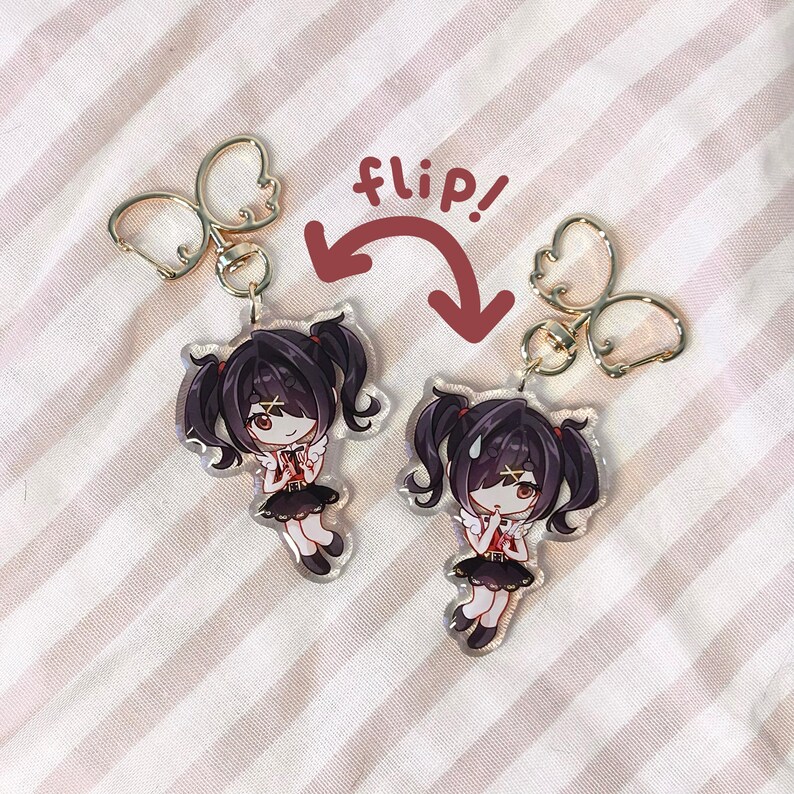 Ame Keychain [needy Streamer Overload] - Etsy