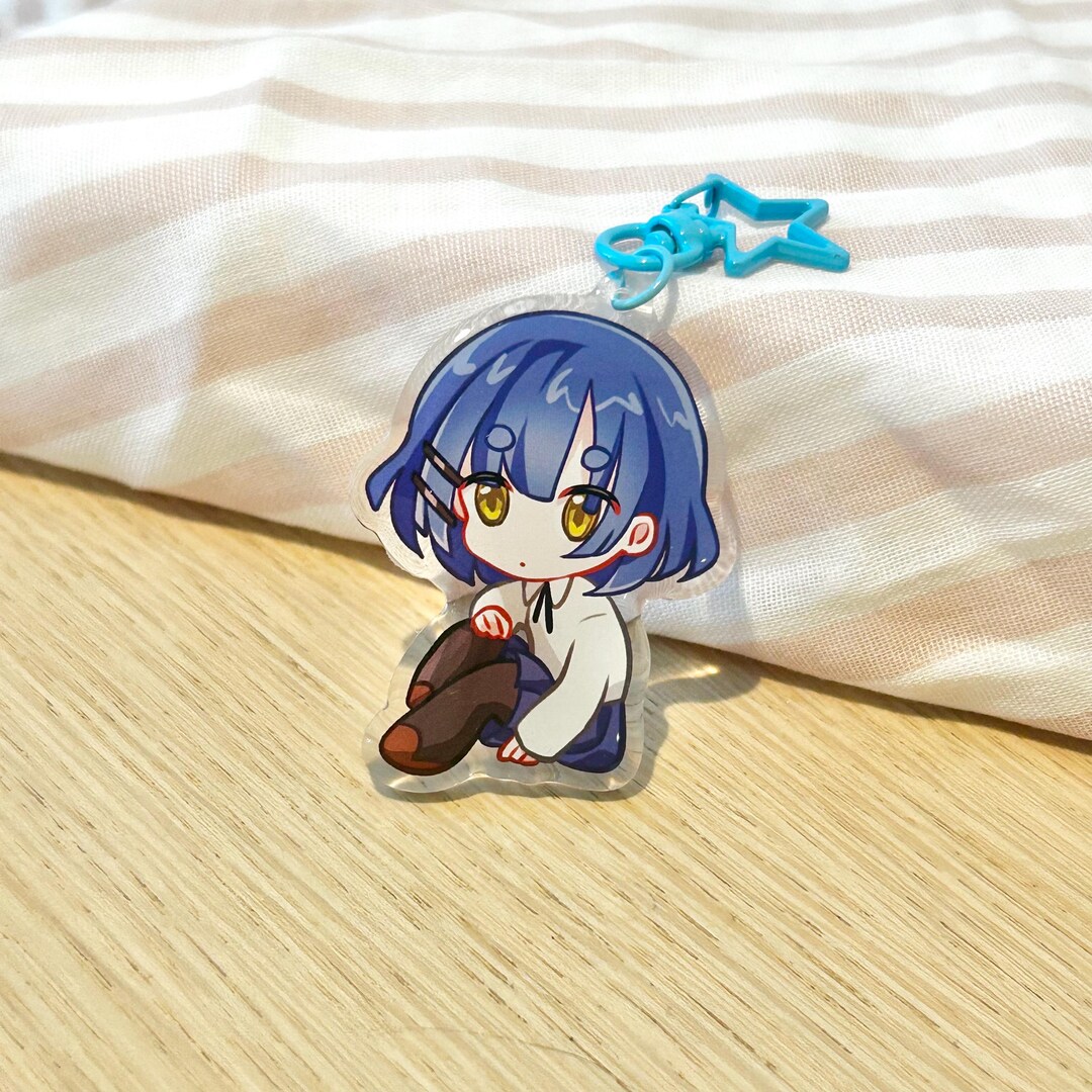 Ryo [bocchi the Rock!] Epoxy Keychain - Etsy