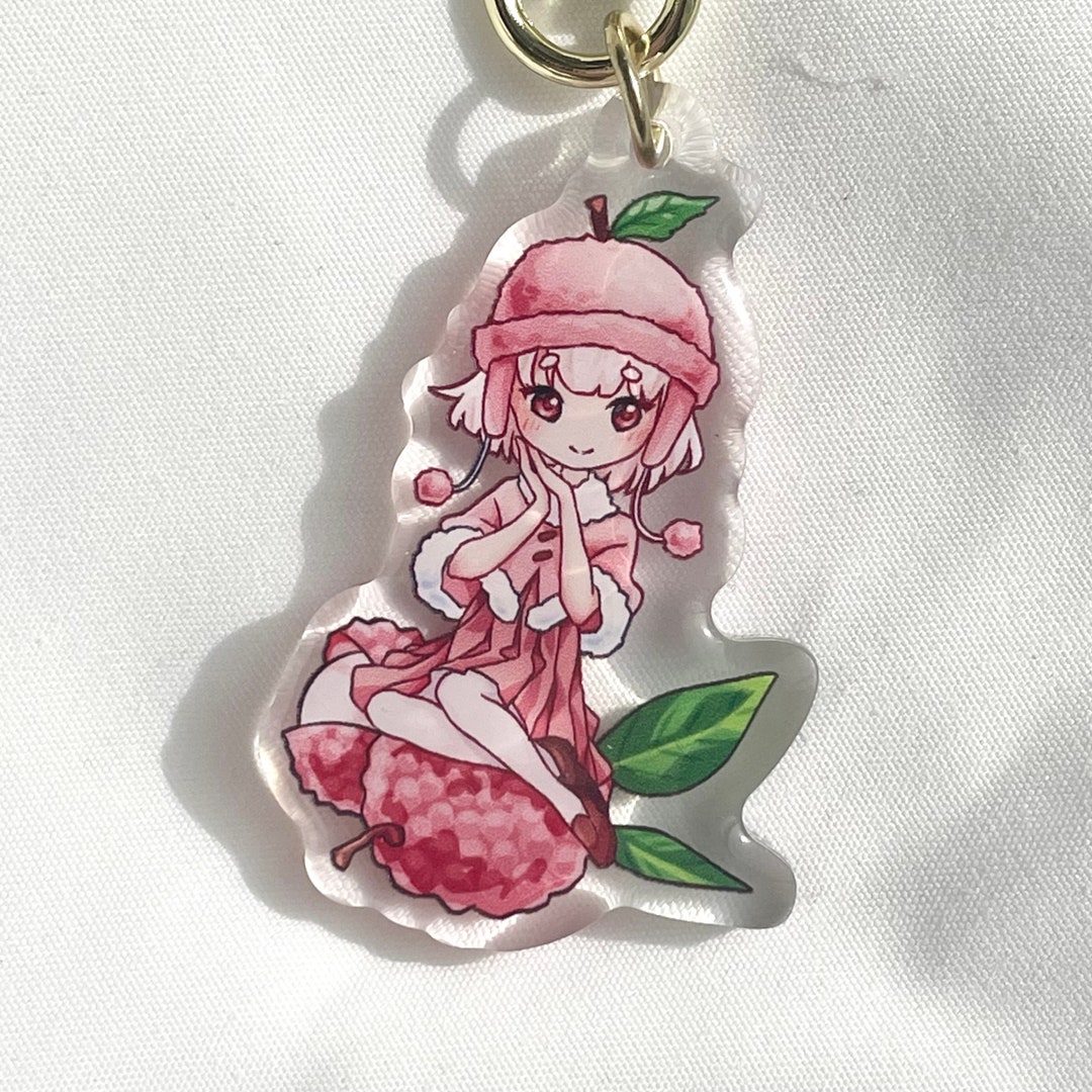 Lychee-chan Acrylic Keychain - Etsy