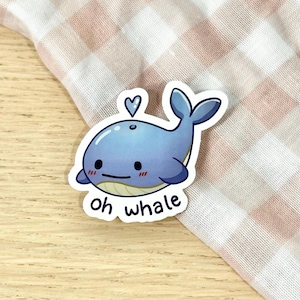 Sticker oh baleine