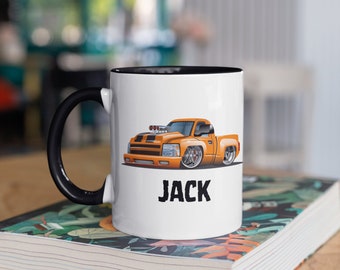 Personalized Pickup Truck Mugs, mugs, Custom Trucks lovers gifts, gifts for Pickup owners, PICKUP mugs