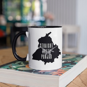 Straight outta punjab coffee mug, Proud punjabi, Panjabi gift idea, panjabi gift, Punjabi cha cup, Straight from punjab cup, Panjabi cup