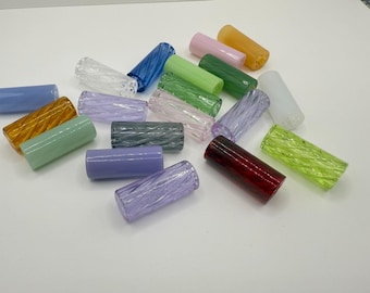 Mystery 5-Pack Hand Blown Glass Tips – Borosilicate Spiral Design