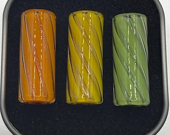 Glass Filter Tips Set – Spiral Grip, Smooth Draw, Reusable Mouthpieces (12x30mm)