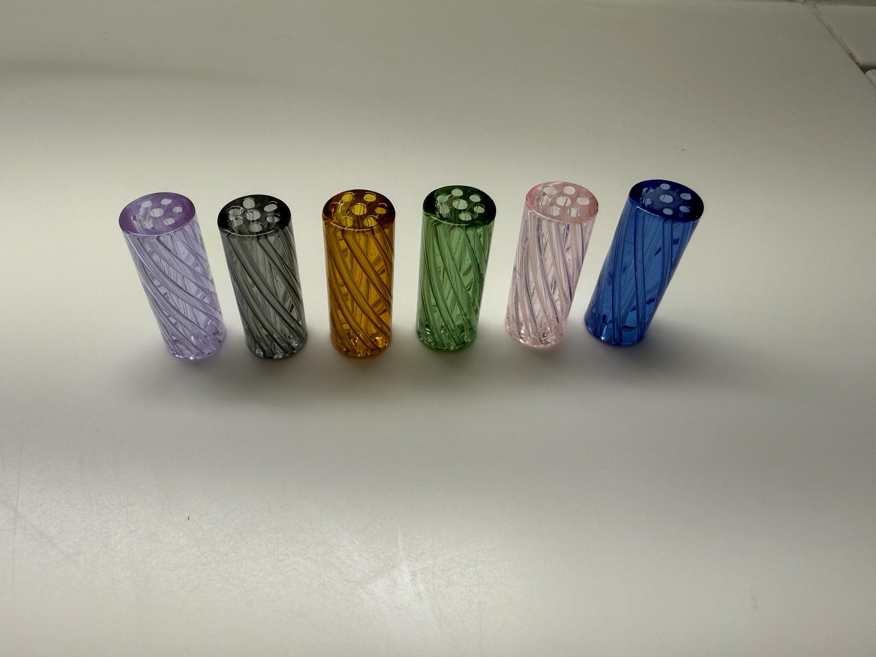 FREE individual CARRYING CASES included Custom colored glass filters 12x30mm