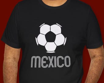 T-shirt de football Mexique design vintage Mexico Soccer, idéal