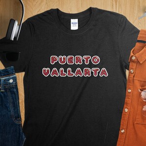 Puerto Vallarta Mexico T-Shirt | Trendy Souvenir Tee for Men and Women |  Unisex Gildan Softstyle