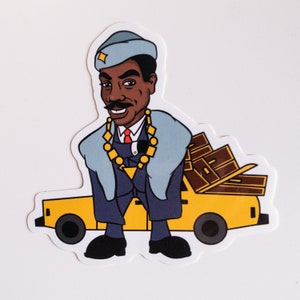 Coming To America Eddie Murphy Sticker | Hand Drawn | Custom Design | Coming To America Movie | The Pinchey