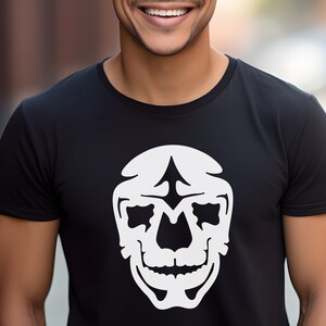 La Parka Mexican Wrestler Mask TShirt | Lucha Libre Graphic Tee | Mexican themed Gifts and Artesanias Mexicanas