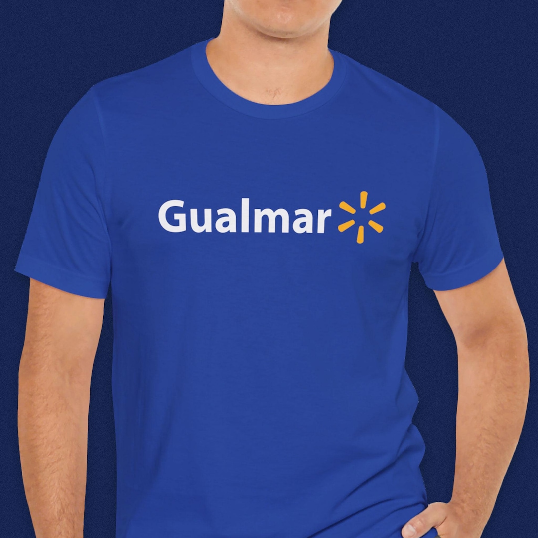 Camiseta Gualmar: camiseta parodia de Walmart de inspiración hispana  México