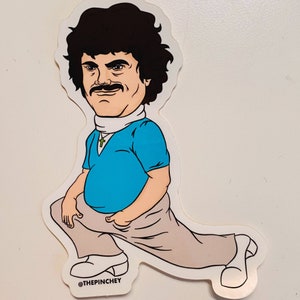 Nacho Libre Stretchy Pants Sticker | Hand Drawn | Custom Design | The Pinchey