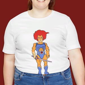 Lion-O ThunderCats T-Shirt - Retro 80s Cartoon Hero Tee, Vintage Nostalgia Shirt