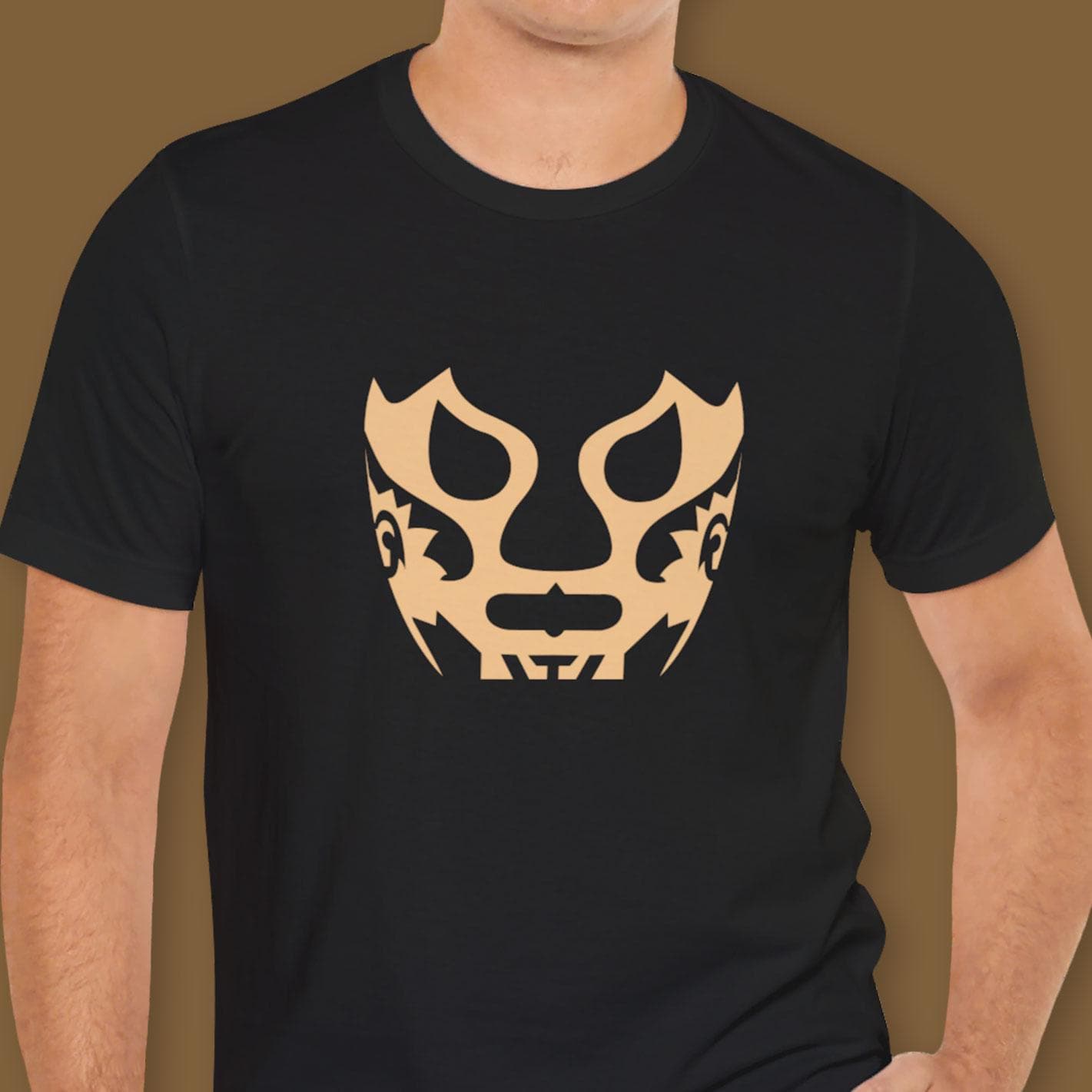 カネック ルチャリブレ Tシャツ：メキシカンレスラーマスクTシャツ 