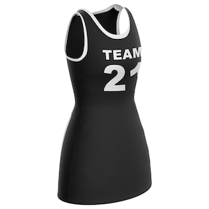 The Throwback NBA Jersey Dress - The Dollfayce Playhouse