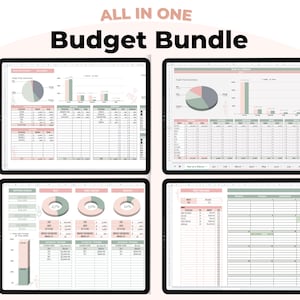 Budget Planner, Budget Template, Budget Spreadsheet, Budget Tracker ...