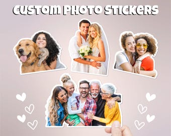 Custom Photo Sticker, Personalised Photo Sticker, Personalised Custom Photo Stickers, Photo Stickers, Personalised Stickers, Custom Stickers