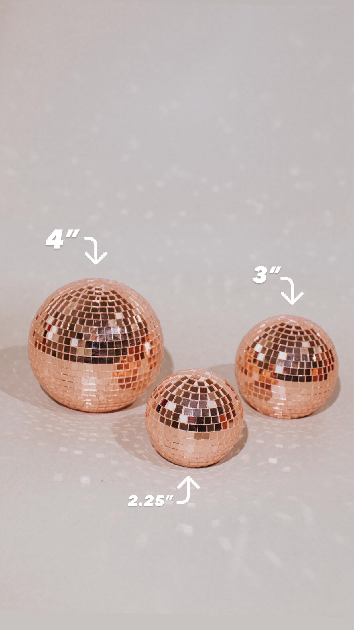 2 Pink Tabletop Disco Ball Small Disco Ball, Pink Disco Ball, Gift for