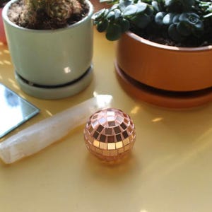 Tiny Disco Ball - 1.5&quot; Table Top Disco Ball