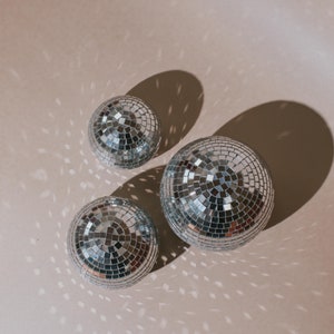 3 Pack Tabletop Disco Balls - Small, Medium & Large