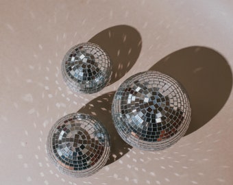 3 Pack Tabletop Disco Balls - Small, Medium & Large