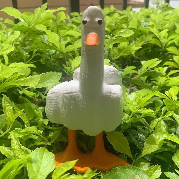 Middle Finger Duck the Duck You Etsy