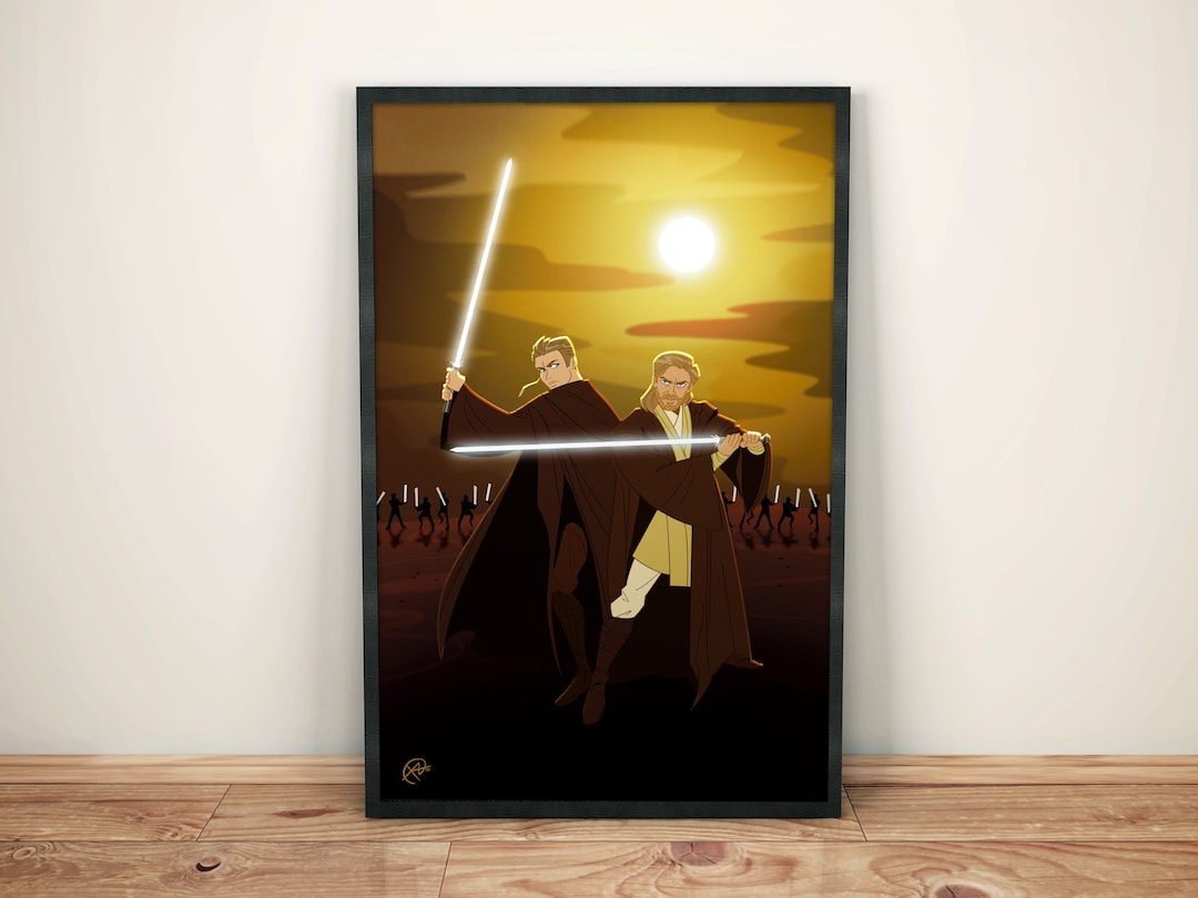 Star Wars Attack of the Clones Wall Decor 11x17 Art Print Etsy