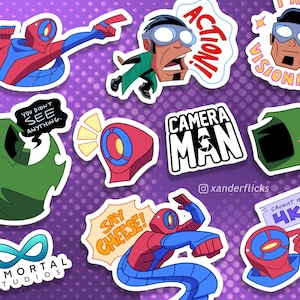 Camera Man | 10 Count Sticker Pack