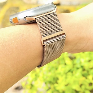 Metall Apple Watch Band, Magnetverschluss Apple Watch Ersatzarmband, 38 mm 41 mm 42 mm 44 mm 45 mm 46 mm 49 mm Uhr Armband Armband, Iwatch 1-10 Ultra.