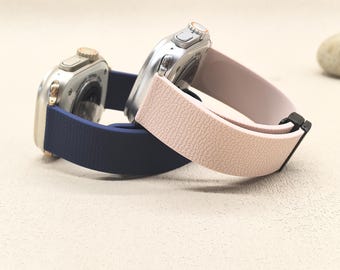 Apple Watch Band,Apple Band Strap Men Women,Silicone Iwatch Bracelet, 38mm 40mm 41mm 42mm 44mm 45mm 46mm 49mm Ultra SE,Magnetic Clasp.