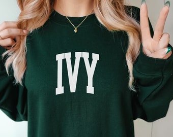 ivy varsity crewneck